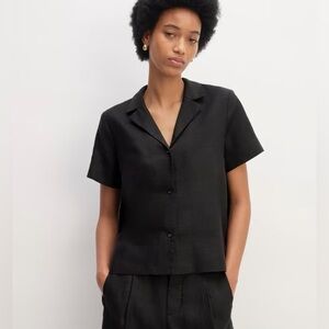 Everlane Black Button Down Shirt